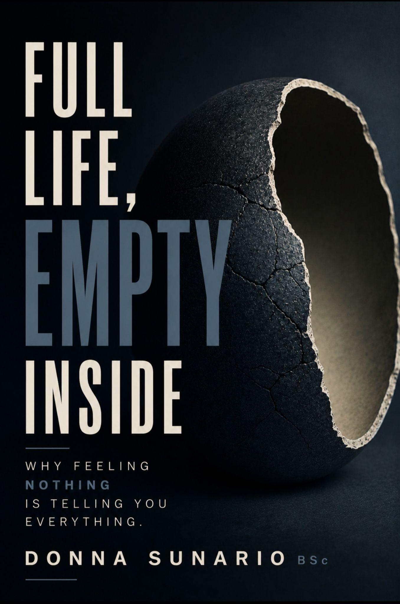 Full Life, Empty Inside by Donna Sunario BSc, front cover