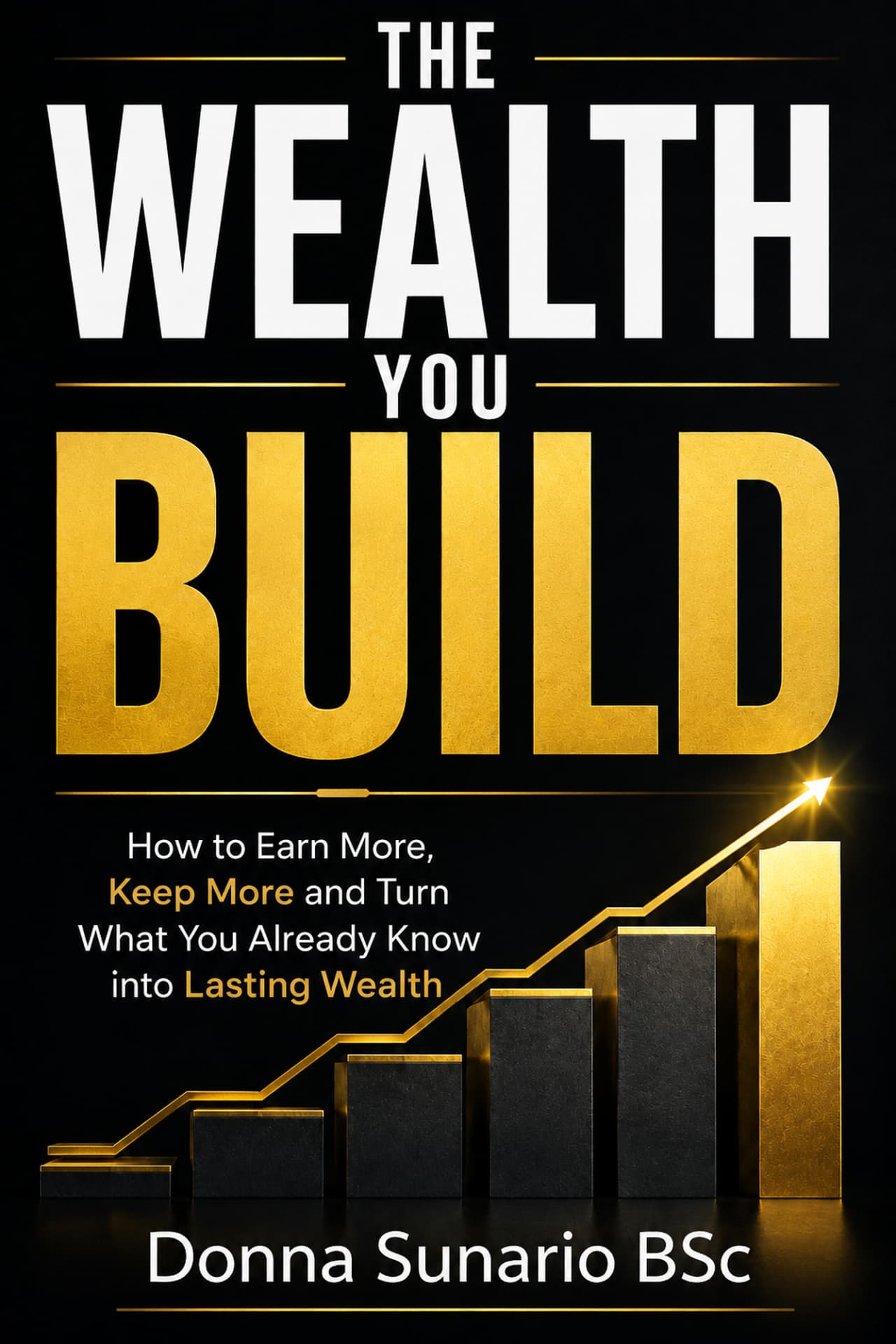 The Wealth You Build by Donna Sunario BSc, front cover